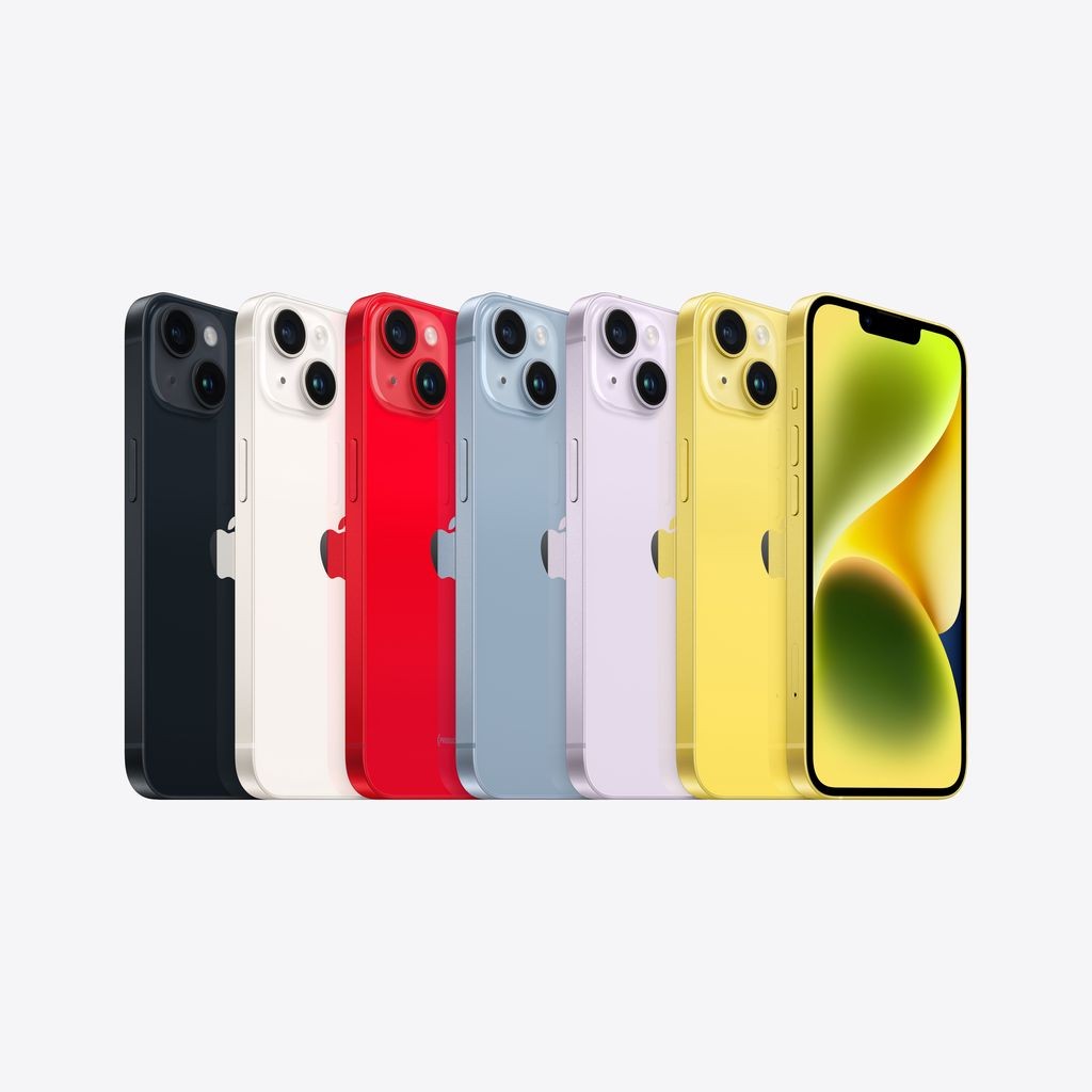 Apple iPhone 14 Plus 256G  Purple Blue Red Yellow Midnight Starlight