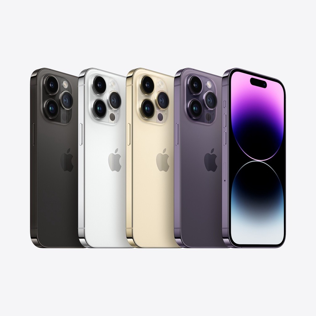 Apple iPhone 14 Pro 128G  Deep Purple  Gold  Silver dark